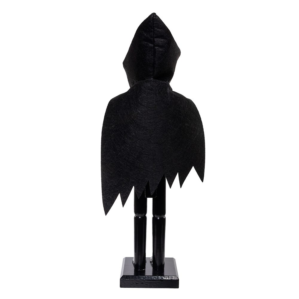 Kurt Adler 15-Inch Wooden Halloween Skull Nutcracker